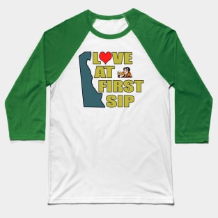 Love at First Sip Baseball T-Shirt